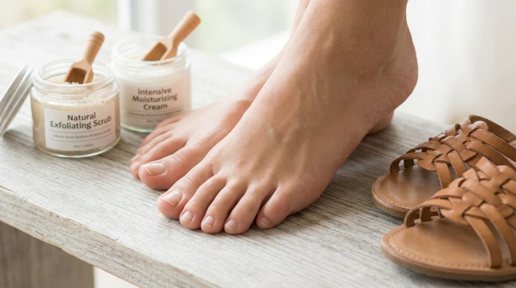 Comment garder de beaux pieds tout l'été avec les bons soins et gestes ?